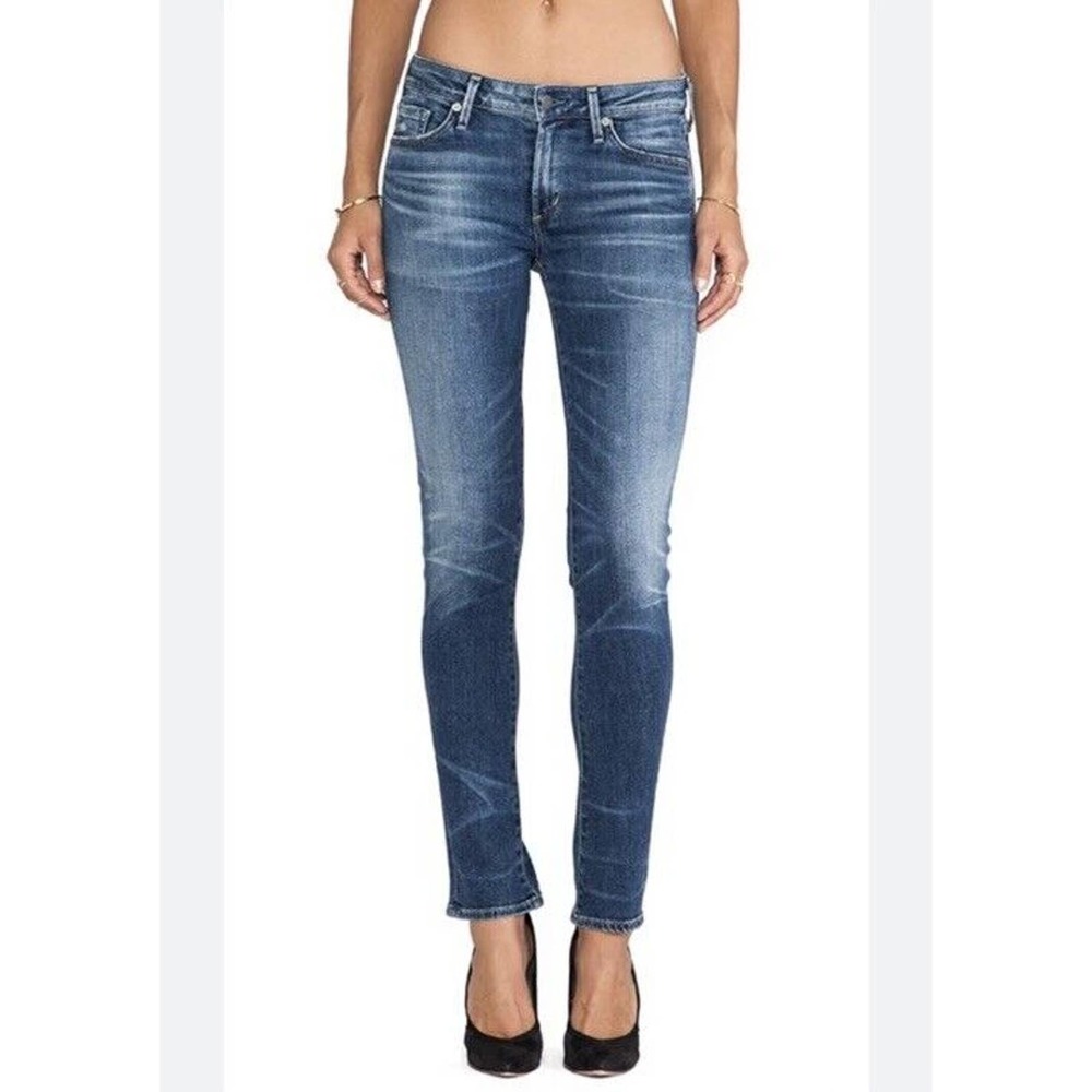 Citizens Of Humanity Arielle Mid Rise Skinny Medium Wash Jeans Size 25